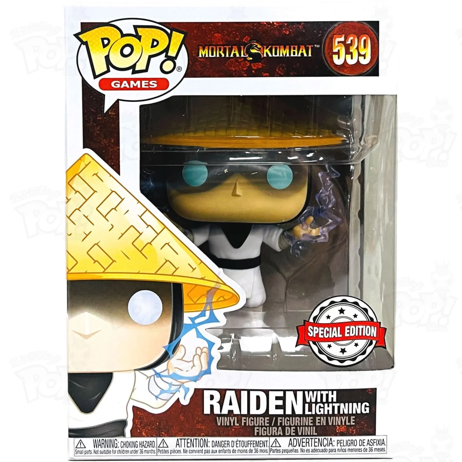 Figurka Funko POP! Mortal Kombat Raiden GameStop #539