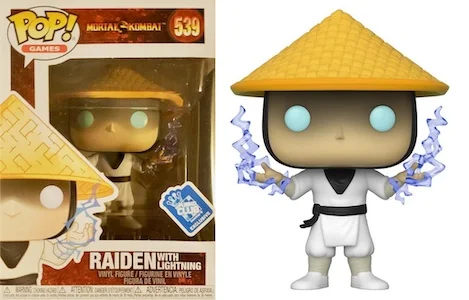 Figurka Mortal Kombat: Funko POP Raiden 539 GameStop exclusive