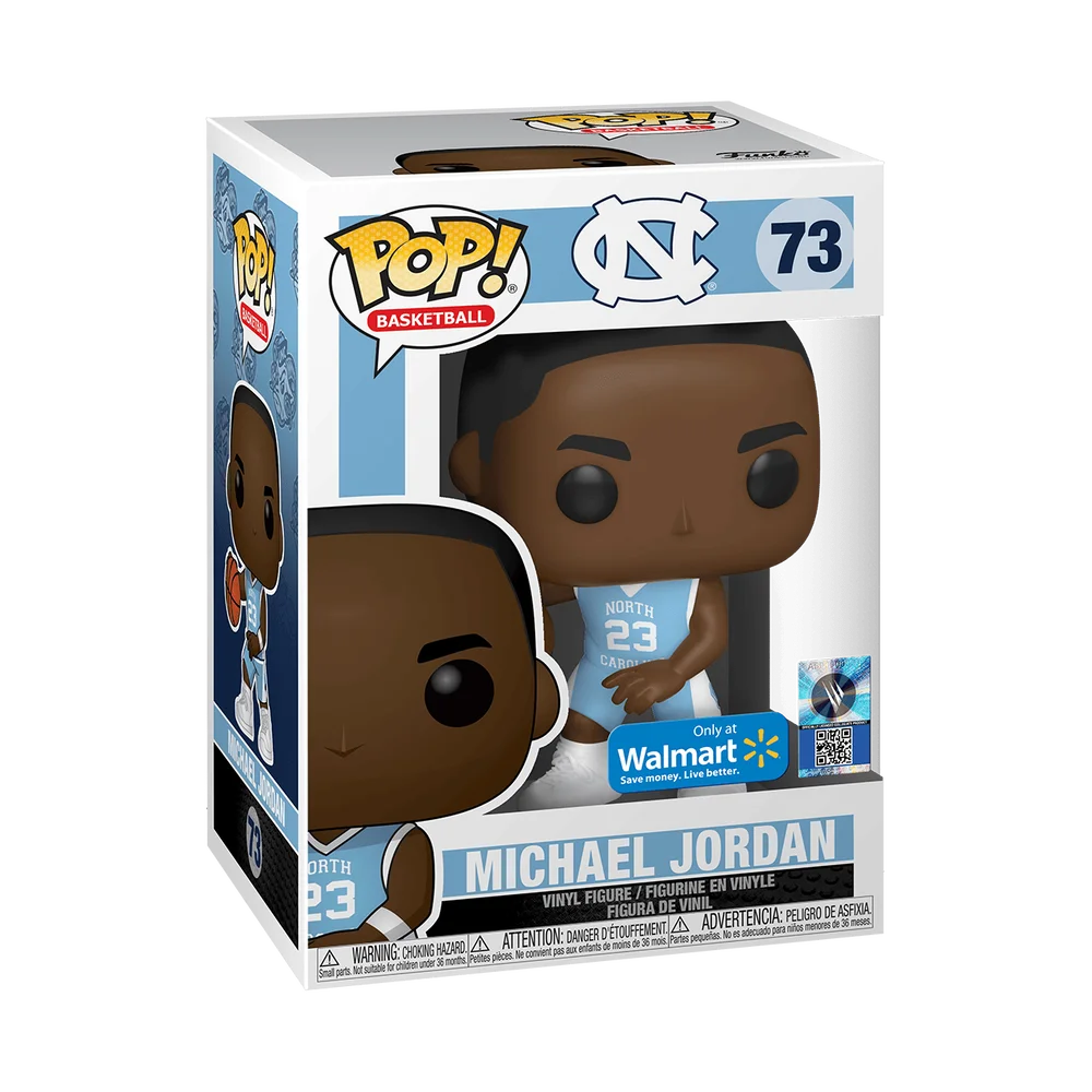 Funko POP! NBA Basketball: UNC - Michael Jordan(Home Jersey) 73 (Exclusive) *Na zamówienie