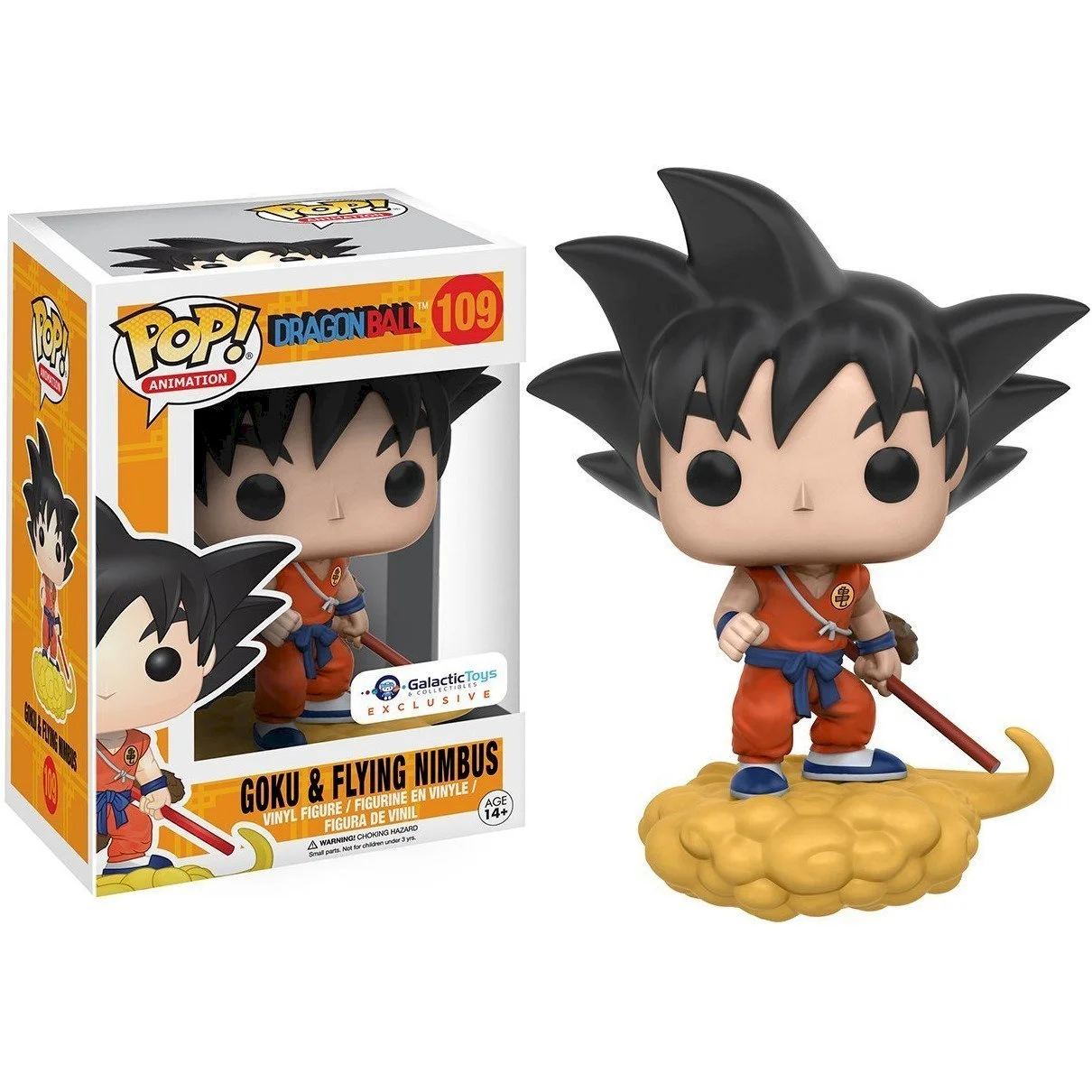 Figurka Dragon Ball Funko POP! Goku and Flying Nimbus 109 Galactic Toys Exclusive *Na zamówienie