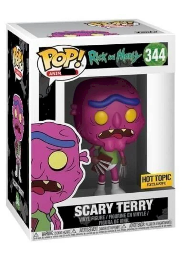 Figurka Rick And Morty Funko POP Scary Terry 344 Exclusive Stan pudełka 8/10 – zdjęcie 3