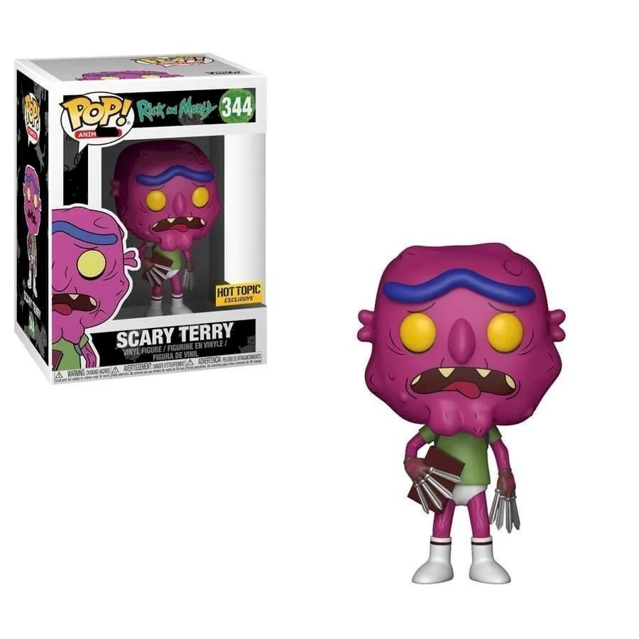 Figurka Rick And Morty Funko POP Scary Terry 344 Exclusive Stan pudełka 8/10