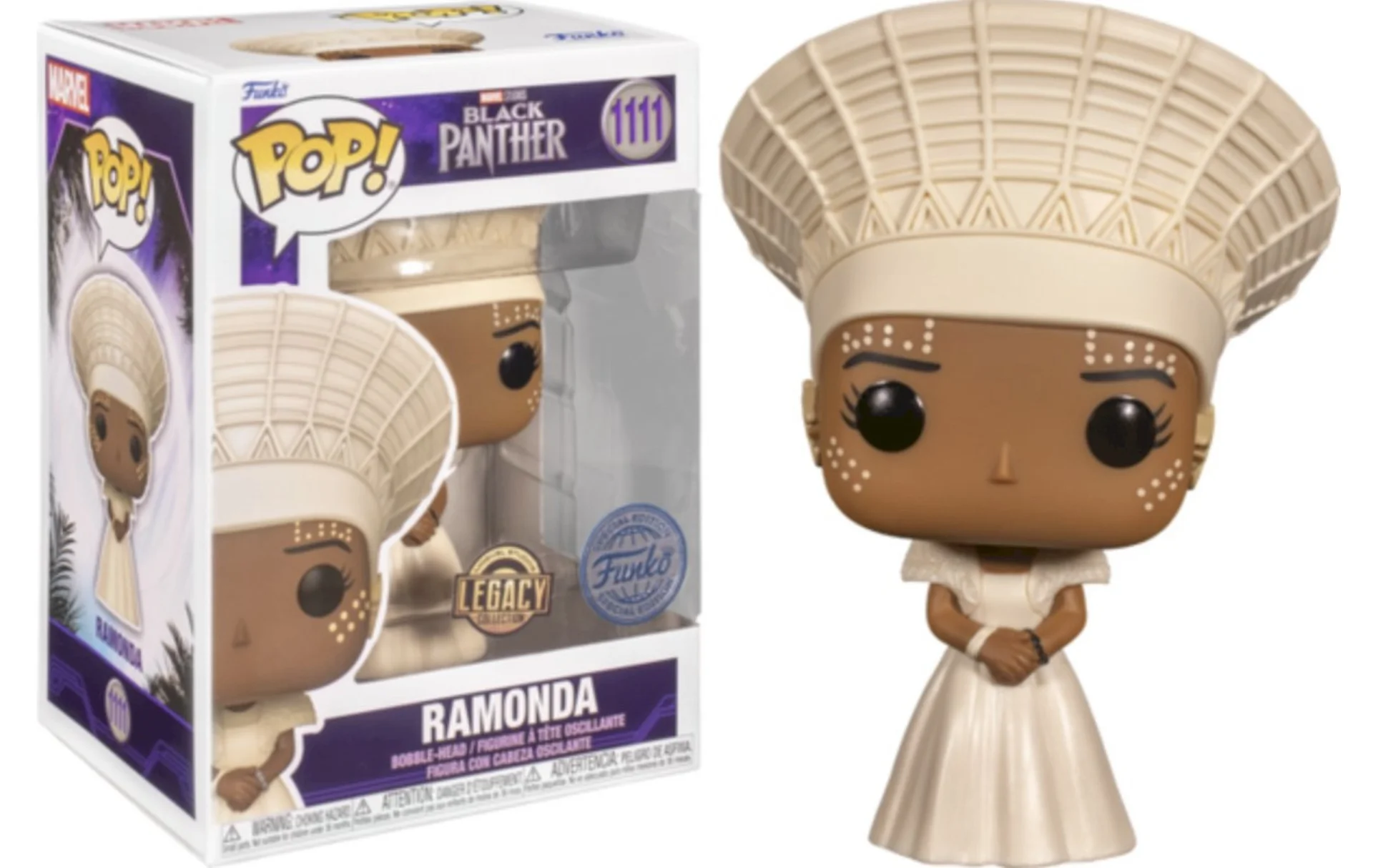 Figurka Funko POP! Marvel Black Panther - Ramonda Special Edition #1111