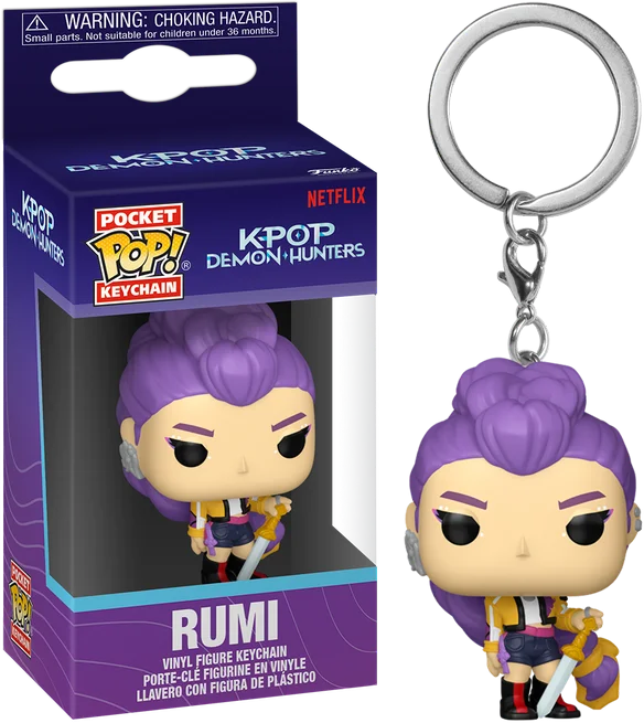Figurka Funko POP! K-Pop Demon Hunters - Rumi Pocket Pop! Keychain