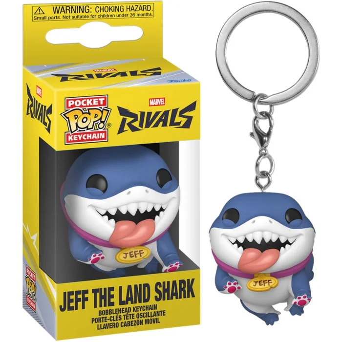 Funko Pocket! Marvel Rivals - Jeff the Land Shark