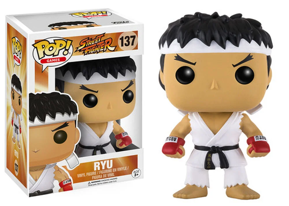 Funko POP! Street Fighter Ryu (White Headband) 137 (Exclusive) *Na zamówienie