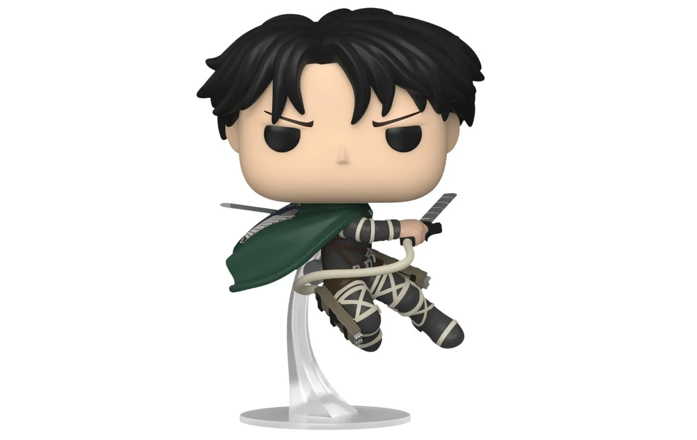 Figurka Funko POP Attack on Titan: Captain Levi Ackerman 1315 AAA Exclusive *Na zamówienie – zdjęcie 2