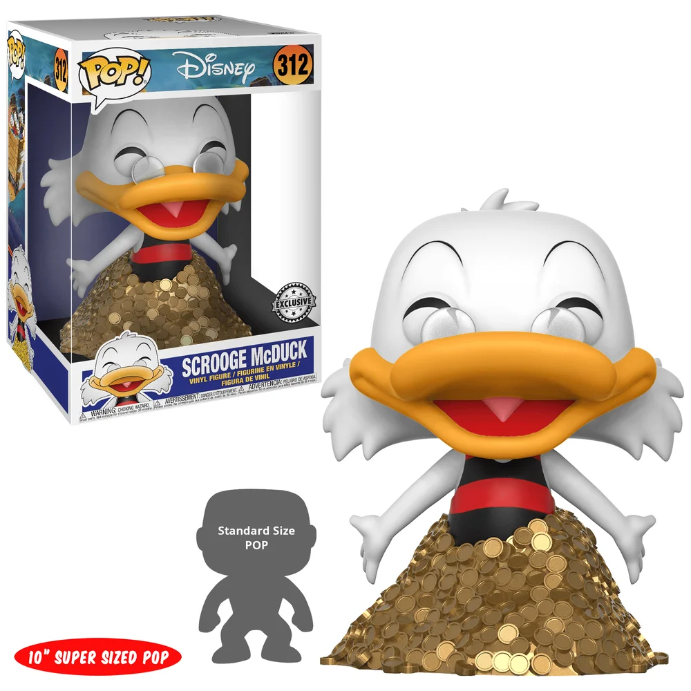 Funko POP! DuckTales 10" ScroogeMcDuckGoldCoins 312 (Exclusive) *Na zamówienie