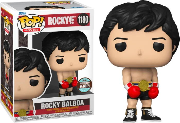 Figurka Funko POP! Rocky Rocky Balboa with Gold Belt 1180 exclusive *Na zamówienie