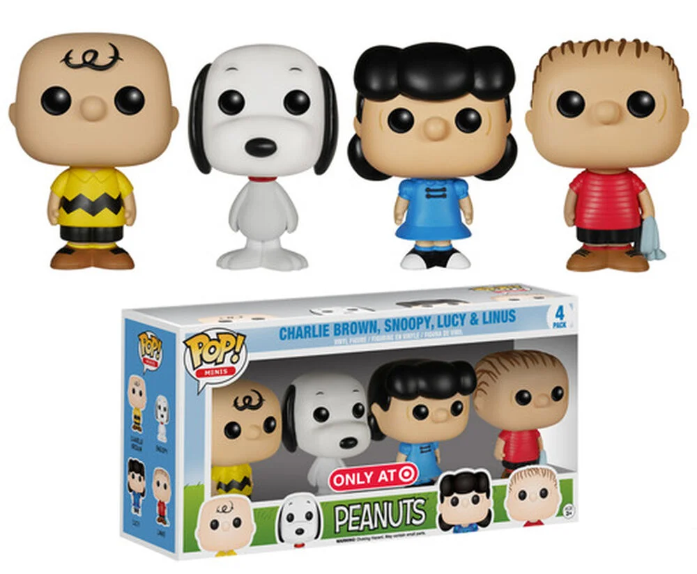 Funko POP! Peanuts Mini 4 Pack (Exclusive) *Na zamówienie