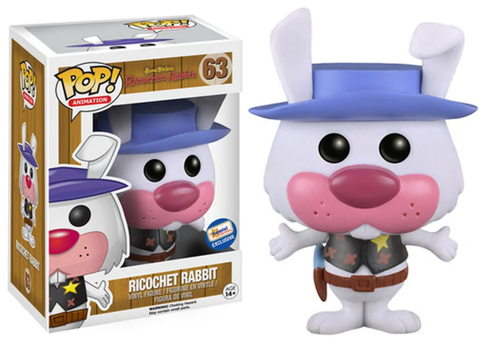 Funko POP! Hanna-Barbera Ricochet Rabbit 63 (Flocked) *Na zamówienie