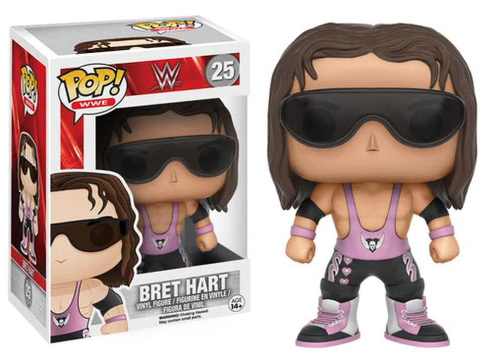Funko POP! WWE S4 Bret Hart 25 *Na zamówienie