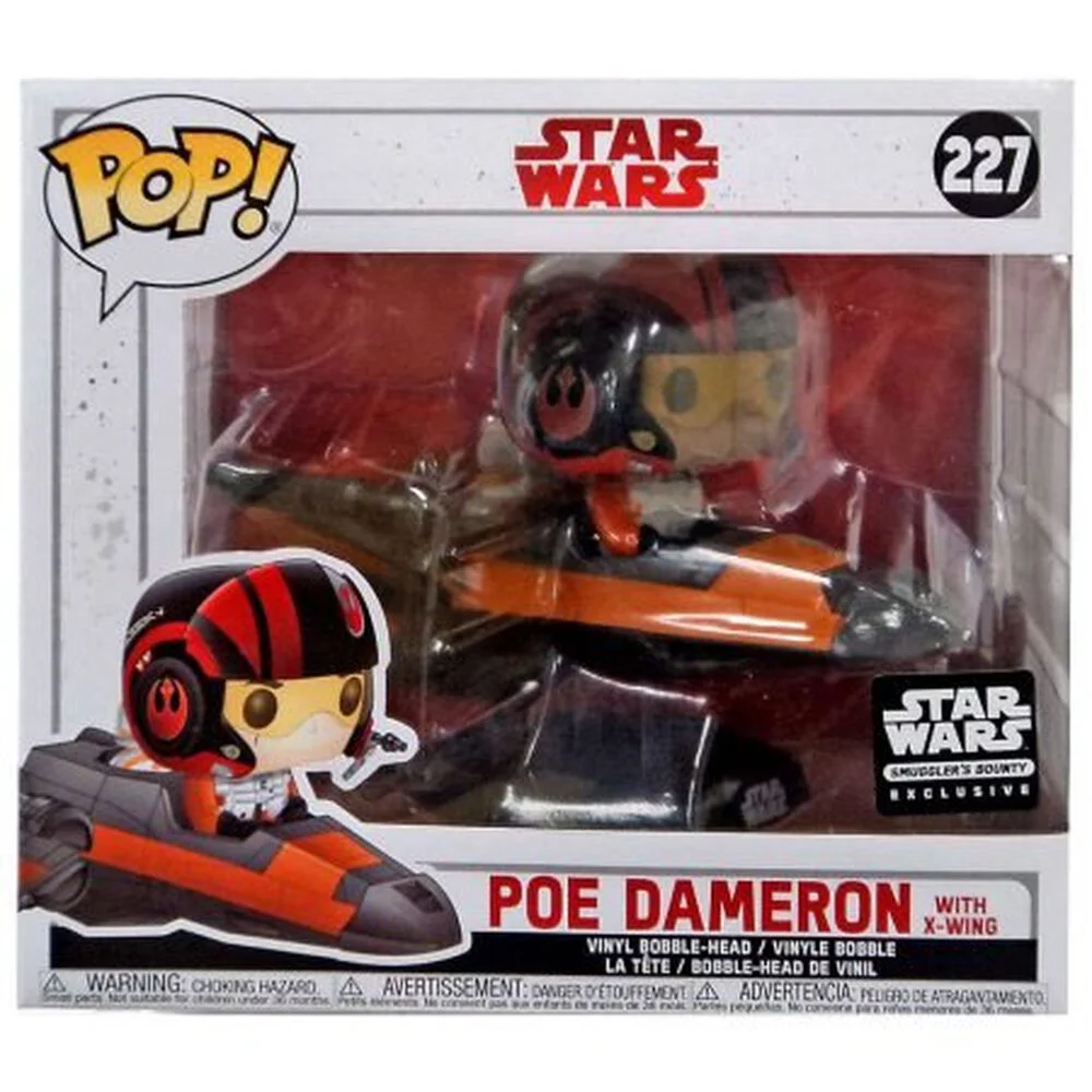 Funko POP! Star Wars SWSB: EP8 - POP Deluxe: Poe in X-Wing 227 *Na zamówienie