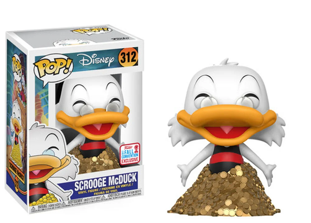 Funko POP! DuckTales Scrooge McDuck in swimsuit 312 (Convention) *Na zamówienie