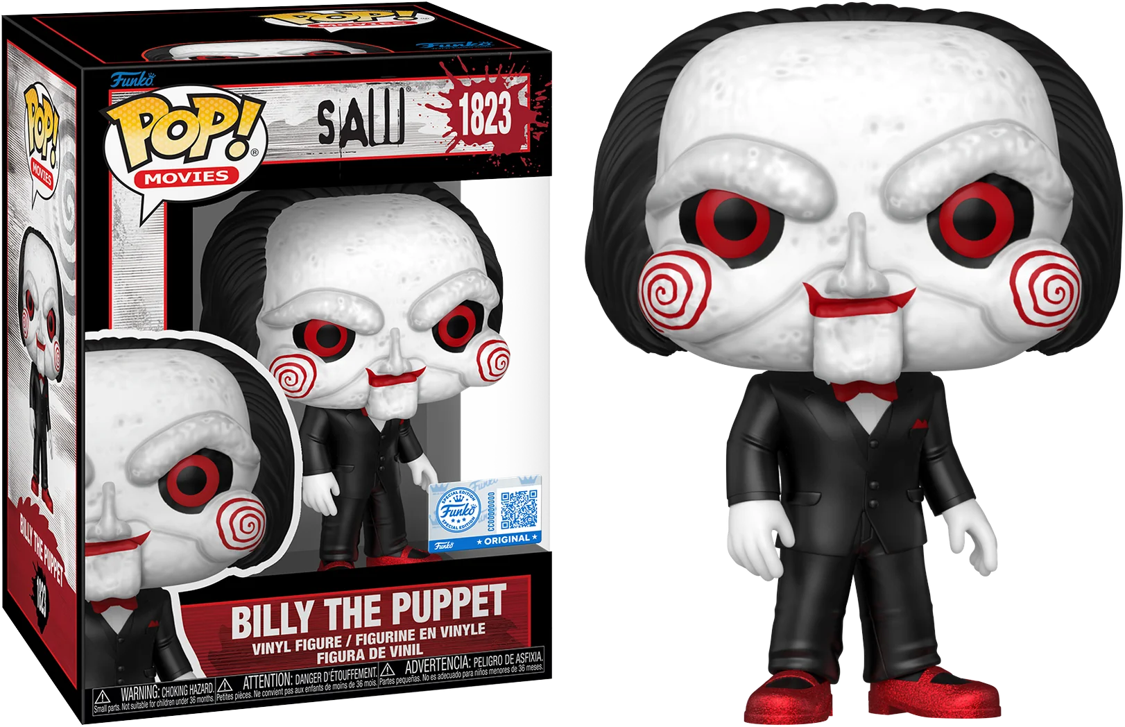 Figurka Funko POP! Saw - Billy the Puppet Special Edition #1823 – zdjęcie 2