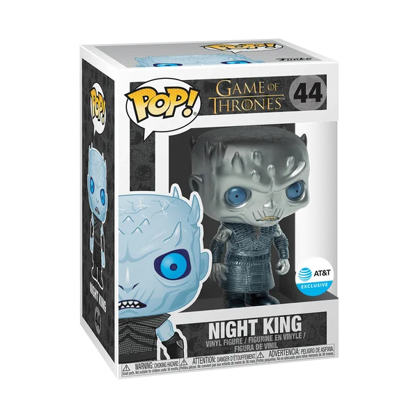 Funko POP! Game of Thrones TV: GOT S10 - Night King 44 (Metallic) *Na zamówienie