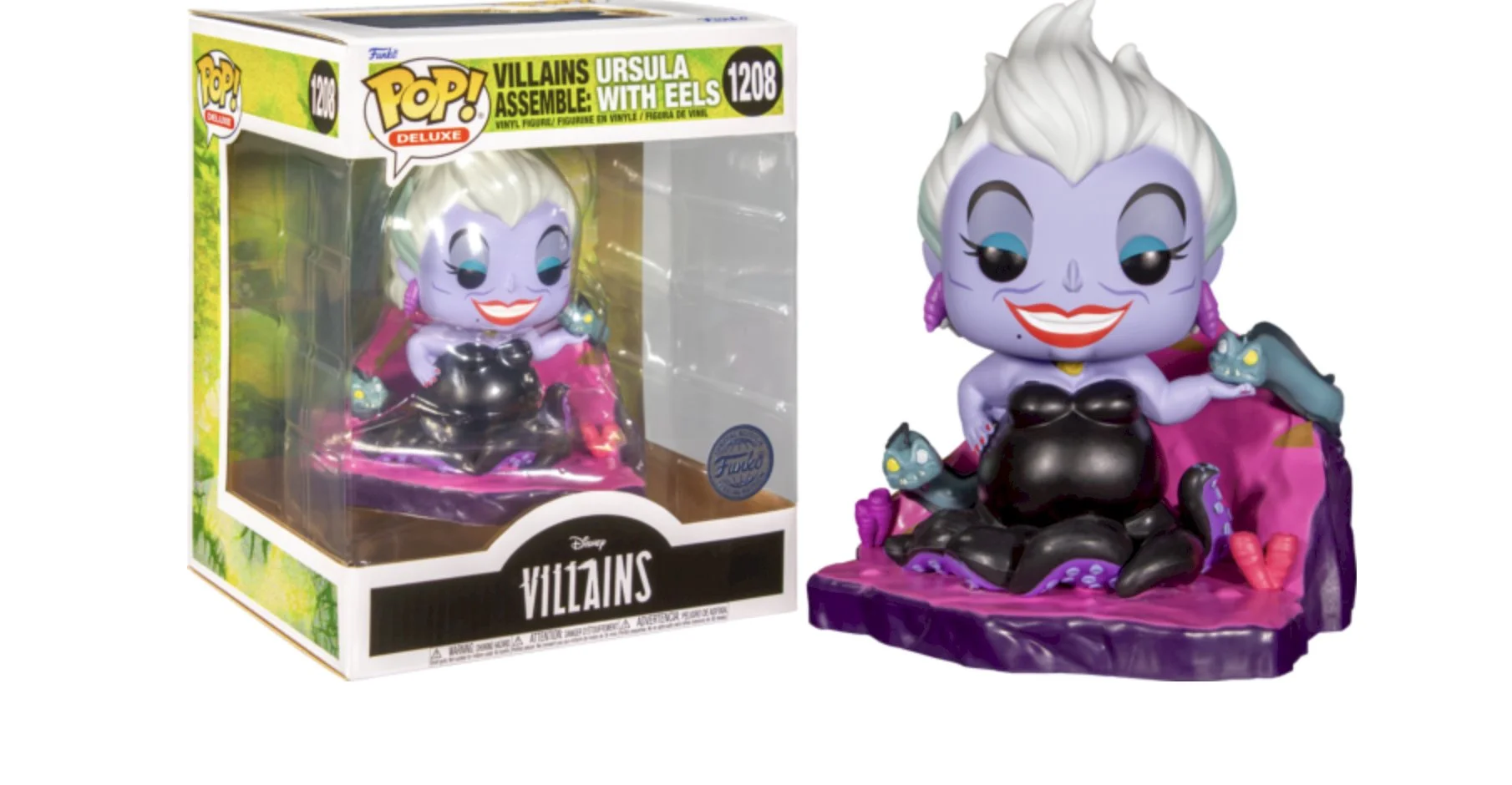 Figurka Funko POP Disney Little Mermaid: Ursula with Eels 1208 Exclusive
