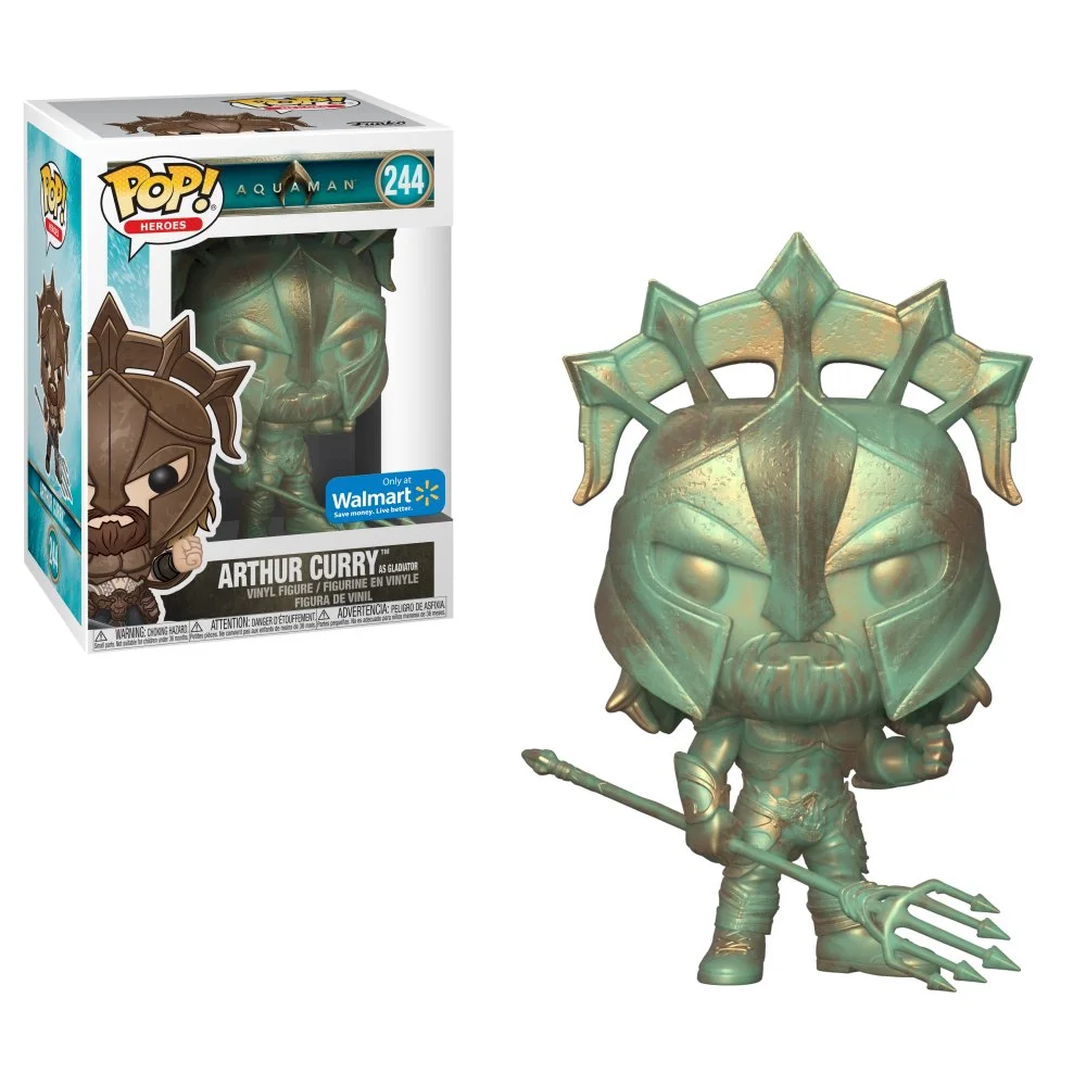 Figurka Funko POP Aquaman: Arthur Curry as gladiator 244 Walmart Exc