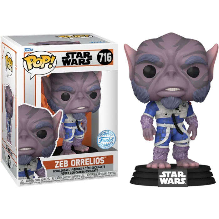 Figurka Funko POP! Star Wars Star Wars: The Mandalorian - Zeb Orrelios 716 Special Edition