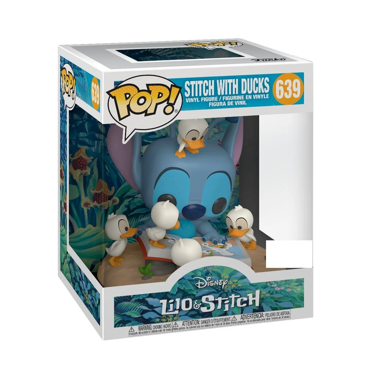 Figurka Lilo i Stitch Funko POP! Stitch with Ducks 639 *Na zamówienie – zdjęcie 3