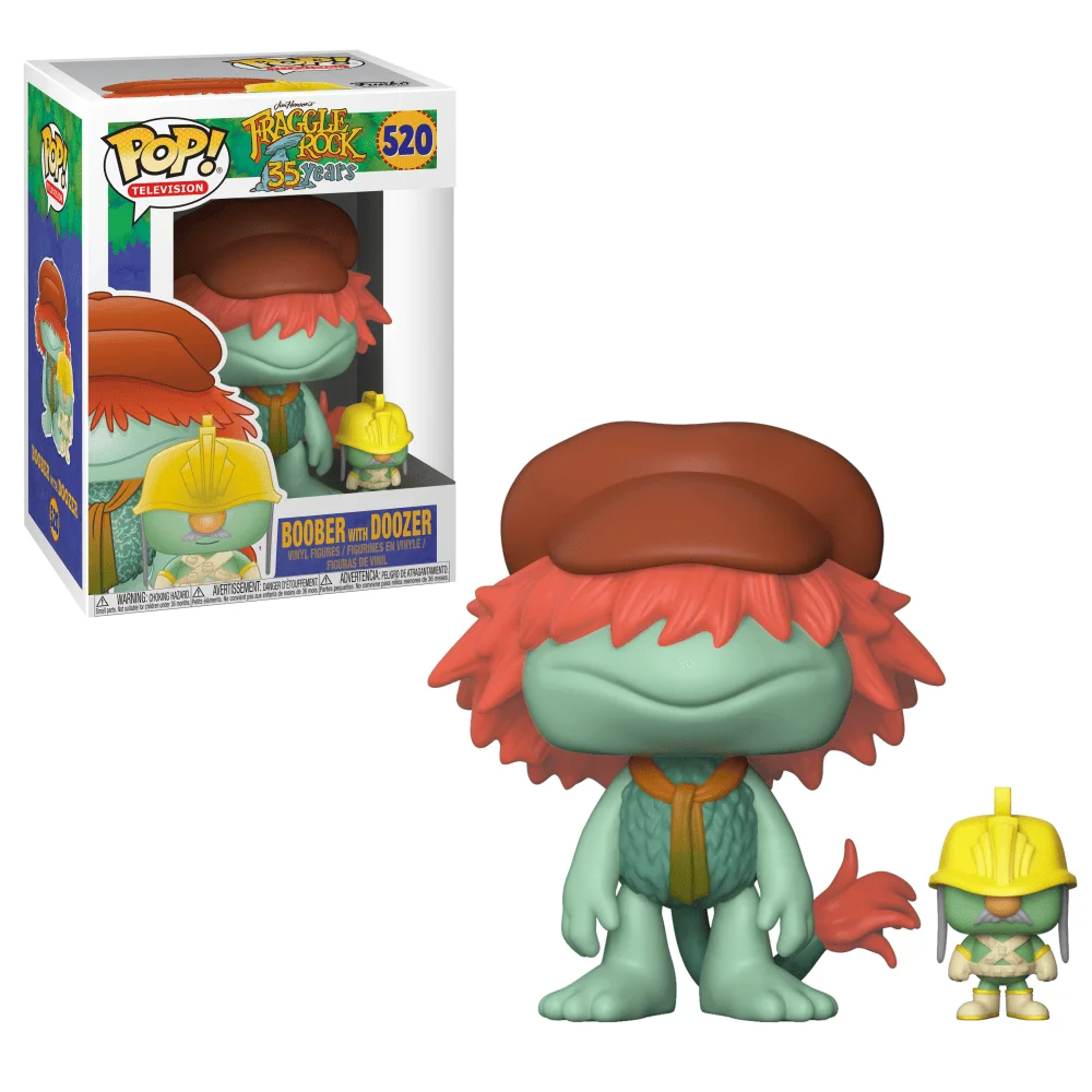 Funko POP! Fraggle Rock FraggleRock - Boober w/ Doozer 520 *Na zamówienie