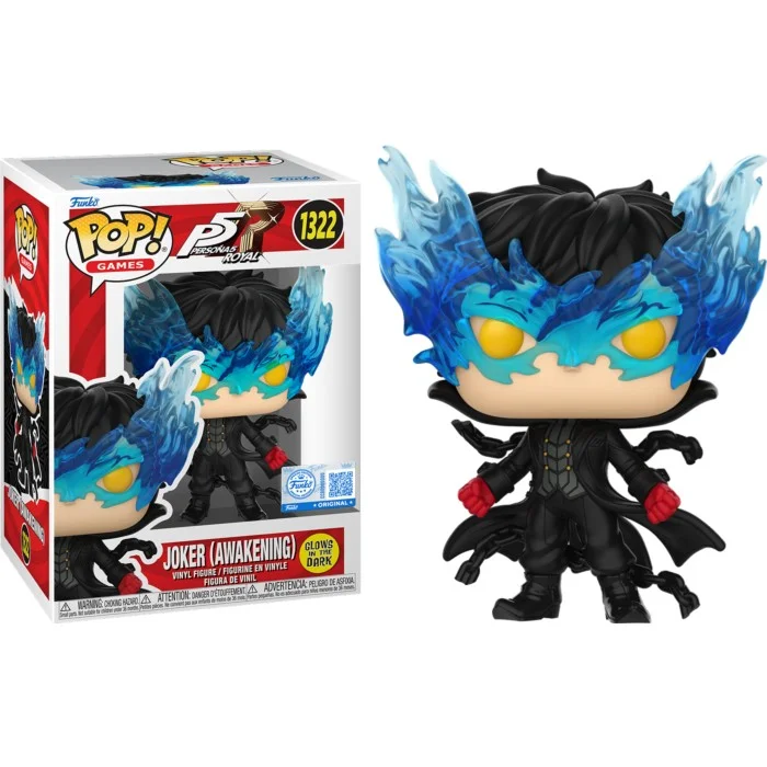 Funko POP! Persona 5 Royal - Joker (Awakening) Glow-in-the-Dark Glow in the Dark