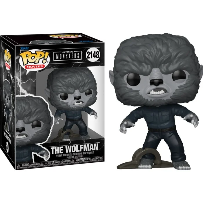 Funko POP! Universal Monsters - The Wolfman in Trap #2148