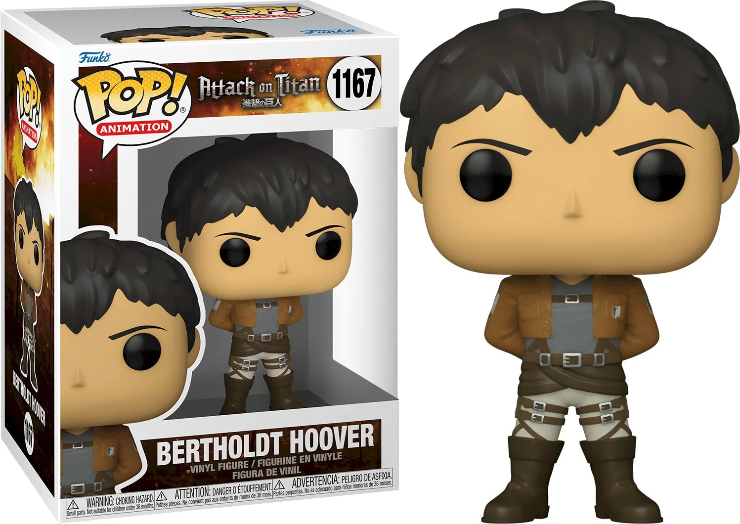 Figurka Funko POP! Attack On Titan Bertholdt Hoover #1167