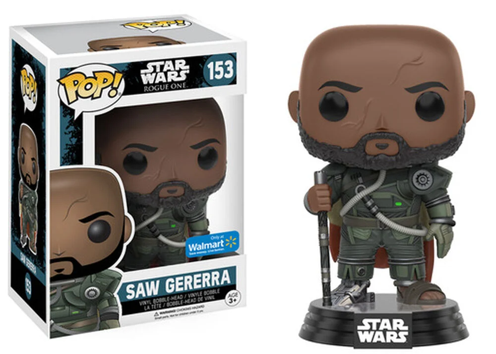 Funko POP! Star Wars Rogue One - Saw Gerrera 153 (Exclusive) *Na zamówienie