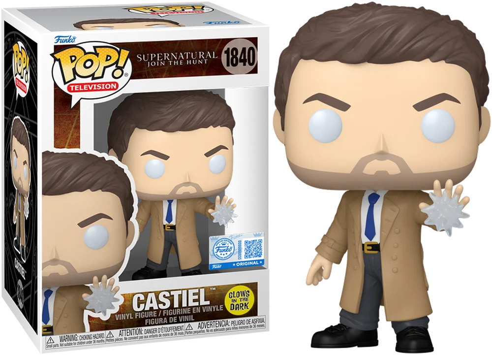 Figurka Funko POP! Supernatural - Castiel Glow-in-the-Dark #1840 Glows in the Dark