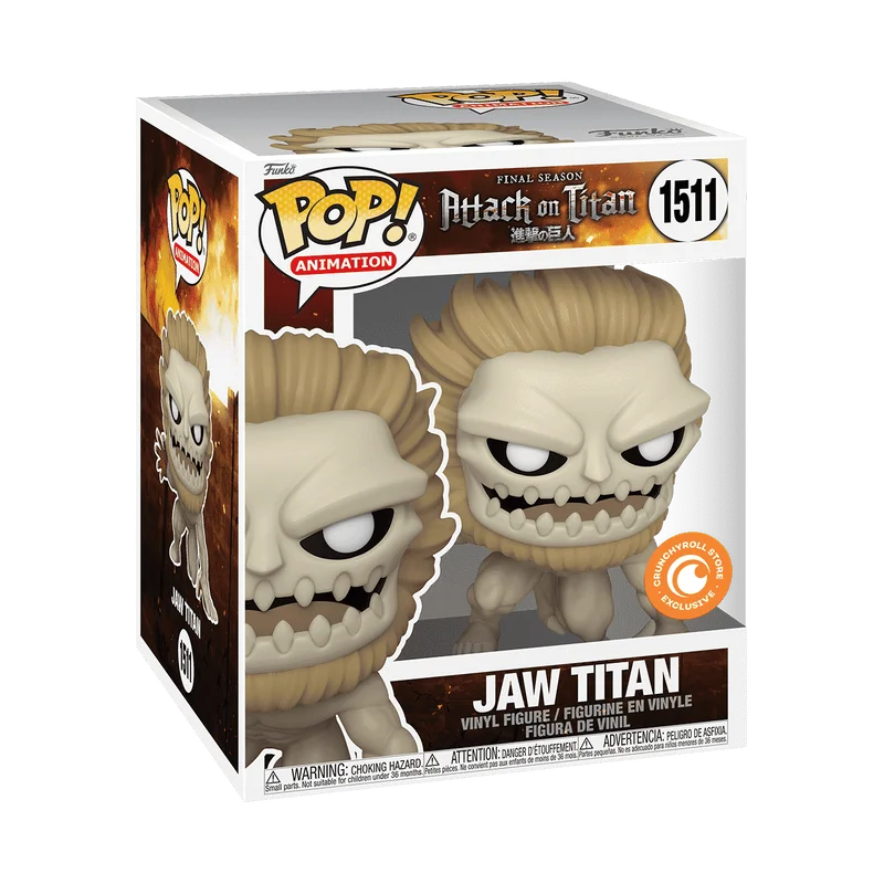 Figurka Funko POP Attack on Titan: Super Jaw Titan Crunchiroll exclusive 1511* Na zamówienie