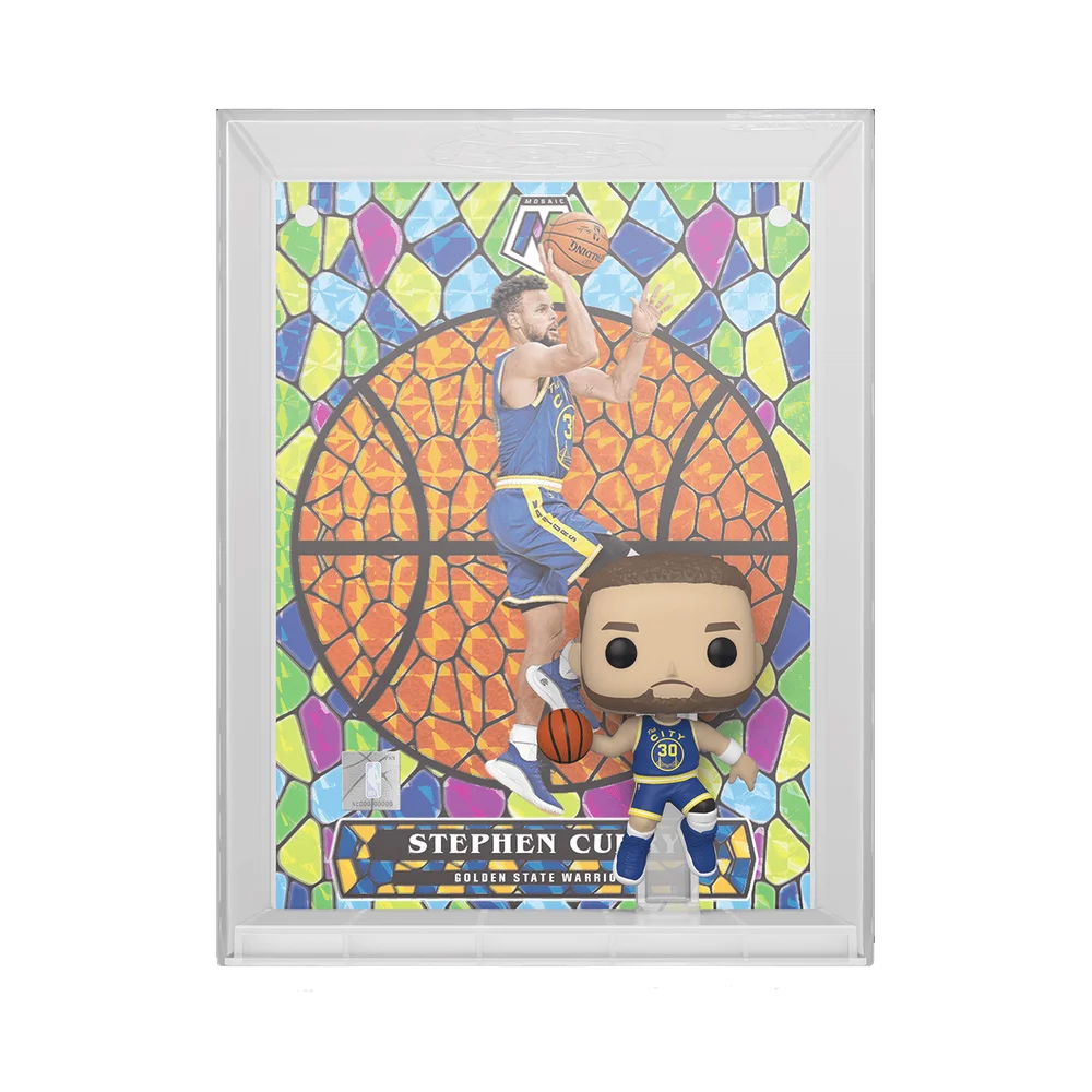 Funko POP! NBA Trading Cards Stephen Curry (Mosaic Prisms) - Golden State Warriors 15 (Exclusive) *Na zamówienie