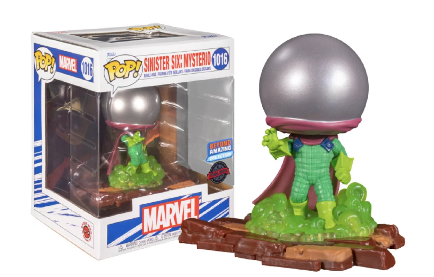 Figurka Funko POP Marvel's Sinister 6: Mysterio 1016 Exclusive