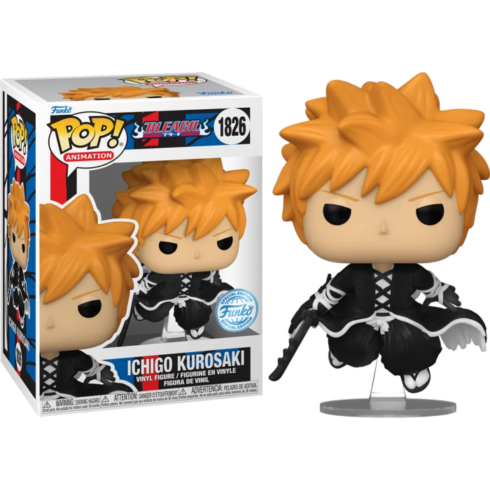 Funko POP Bleach - Ichigo Kurosaki (Getsuga Tenshō Technique) 1826 Special Edition