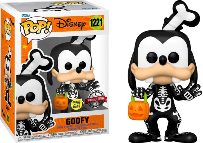 Figurka Funko pop Disney: Goofy 1221 Glow Exclusive