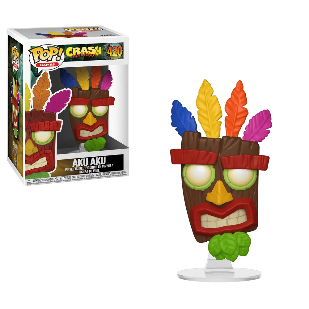 Funko POP! Crash Bandicoot S2- Aku Aku 420 *Na zamówienie