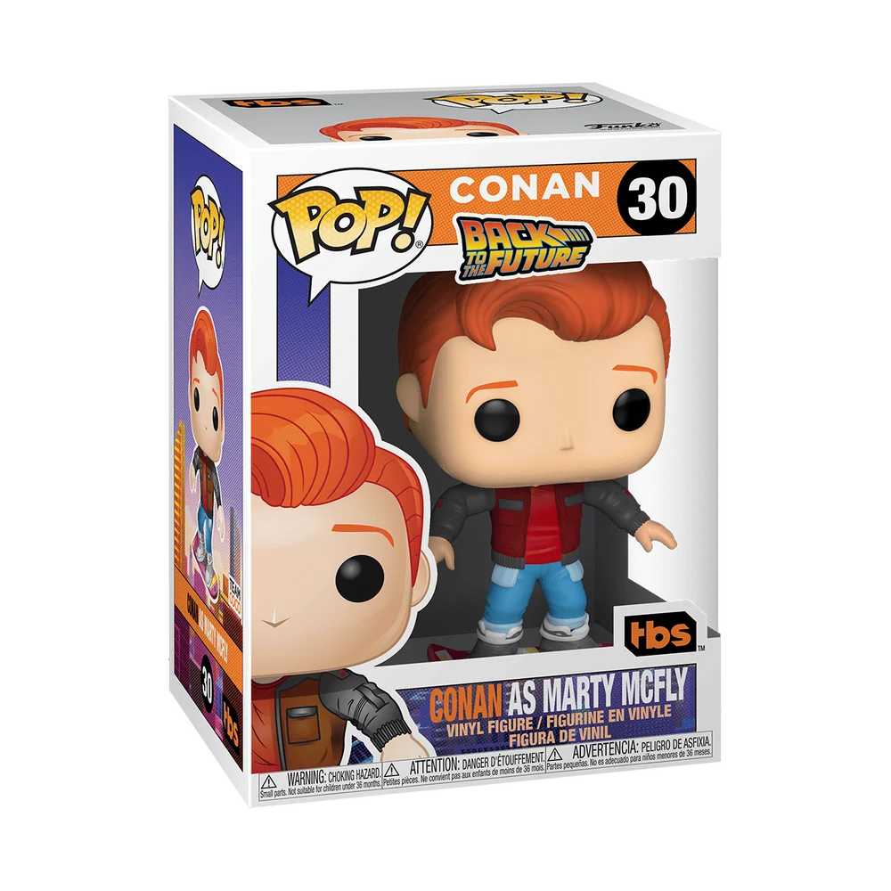 Funko POP! Conan O'Brien Conan: Conan- Conan as Marty McFly 30 (Exclusive) *Na zamówienie
