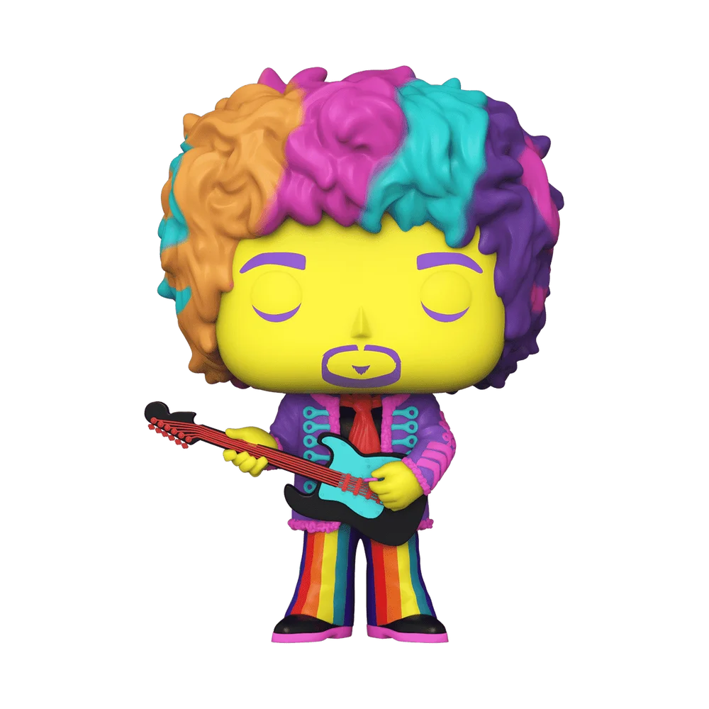 Funko POP! Jimi Hendrix Jimi Hendrix (Black Light) 239 (Exclusive) *Na zamówienie
