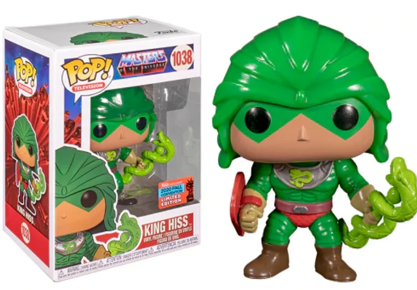 Figurka Masters of the Universe Classic Funko POP! King Hiss 1038