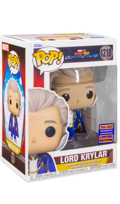 Funko POP! Ant-Man and the Wasp Quantumania Lord Krylar 2023 Wondrous Convention #1218 *Uszkodzony box