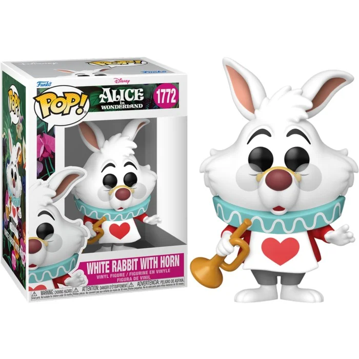 Funko POP! Alice in Wonderland (1951) - White Rabbit with Horn #1772
