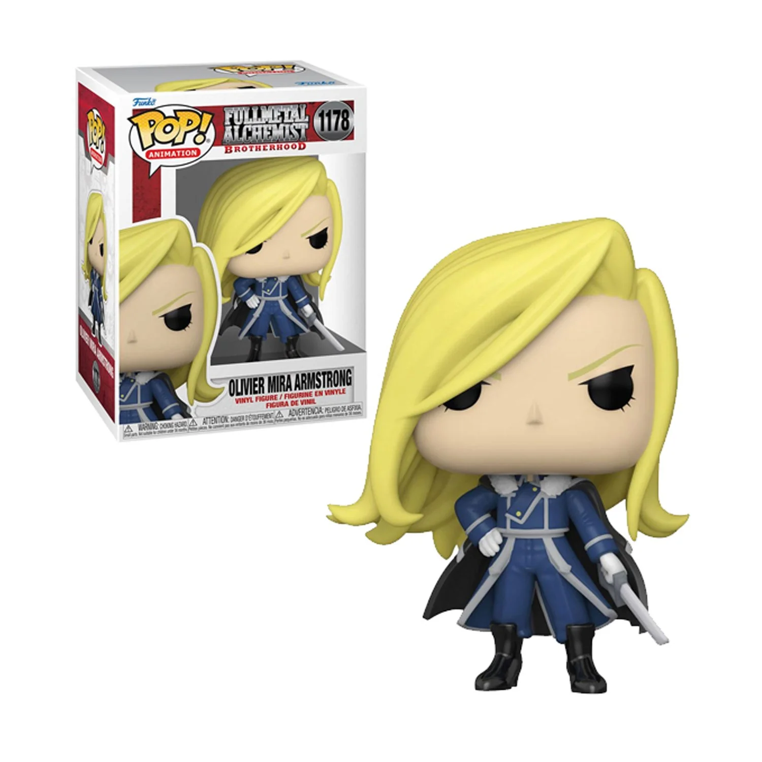 Figurka Funko POP! Fullmetal Alchemist Olivier Mira Armstrong #1178