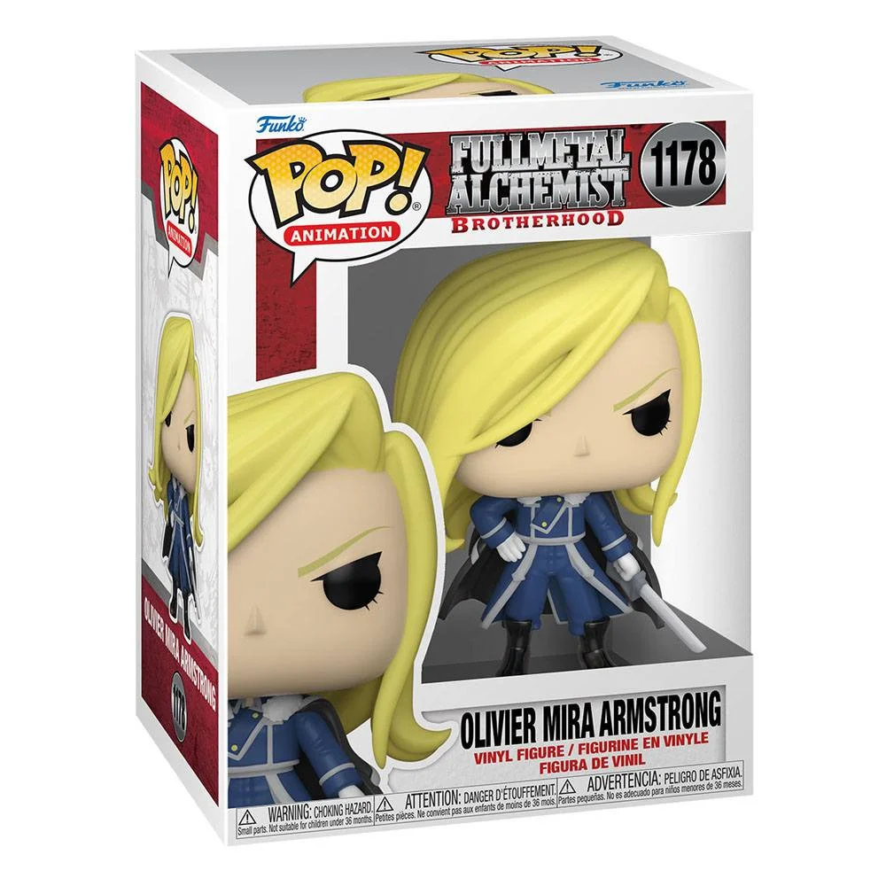 Figurka Funko POP! Fullmetal Alchemist Olivier Mira Armstrong #1178 – zdjęcie 3