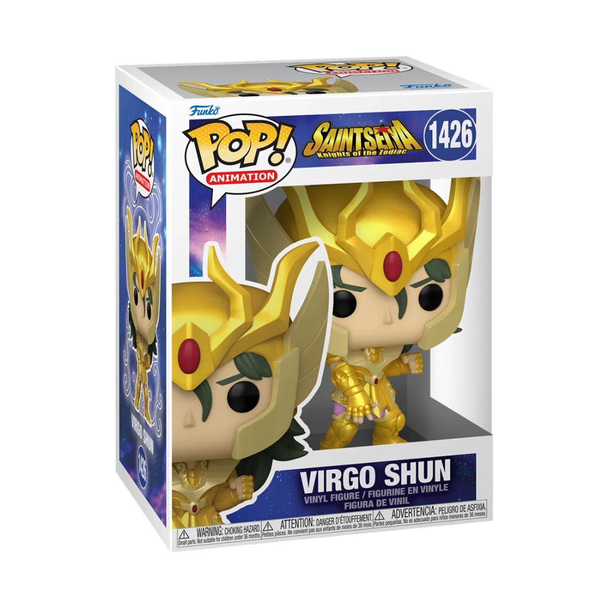 Figurka Funko POP! Animation Saint Seiya Gold Virgo Shun #1426 – zdjęcie 3