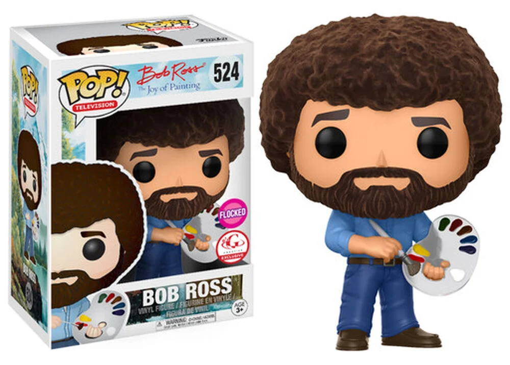 Funko POP! Bob Ross Bob Ross (FL) 524 (Flocked) *Na zamówienie