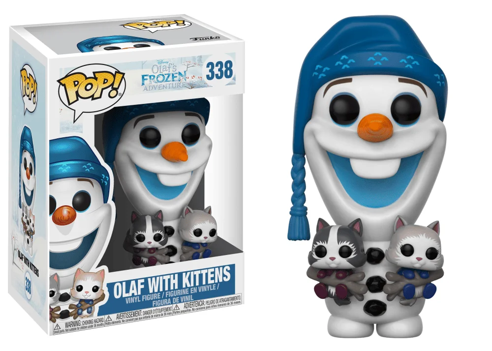 Funko POP! Disney Olaf's Frozen Adventure - Olaf w/ cats 338 *Na zamówienie