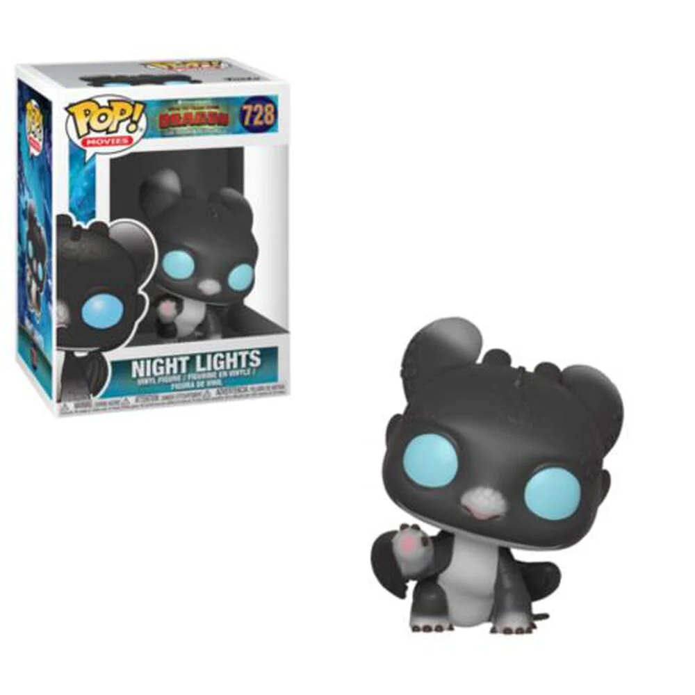Funko POP! How to Train Your Dragon Night Lights (Black w/ Blue Eyes) 728 *Na zamówienie