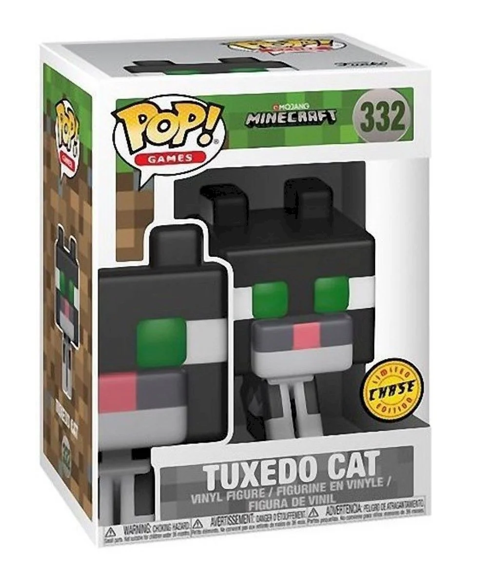 Figurka Minecraft Funko POP Tuxedo Cat 332 *Na zamówienie – zdjęcie 2