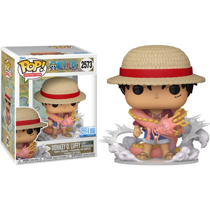 Funko POP! One Piece - Monkey D. Luffy with Momonosuke Pop! Premium Figure Special Edition #2573