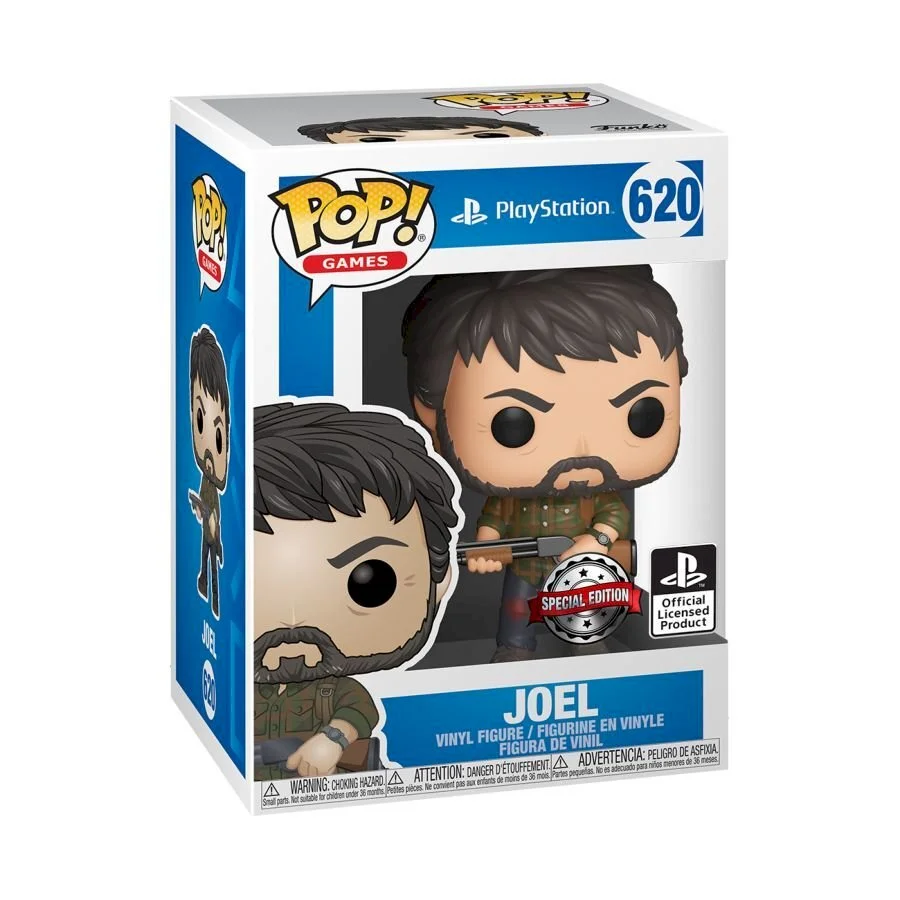 Figurka Funko POP The Last Of Us Funko POP JOEL 620 GameStop Exclusive* Na zamówienie – zdjęcie 3